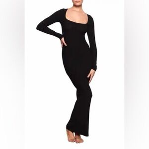 Skims soft lounge long-sleeve dress